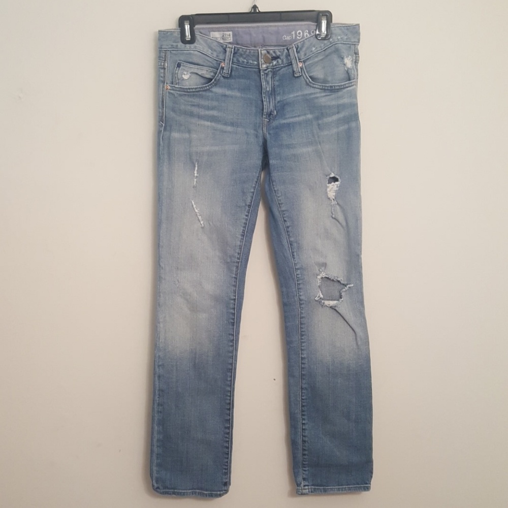 GAP 1969 Distressed Jeans